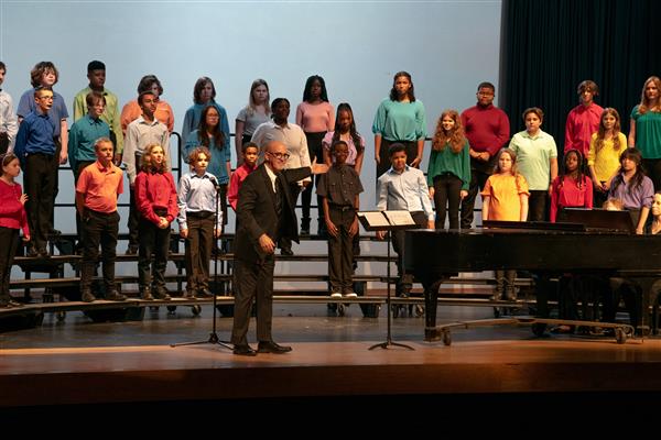 2023 All County Chorus Students Performing